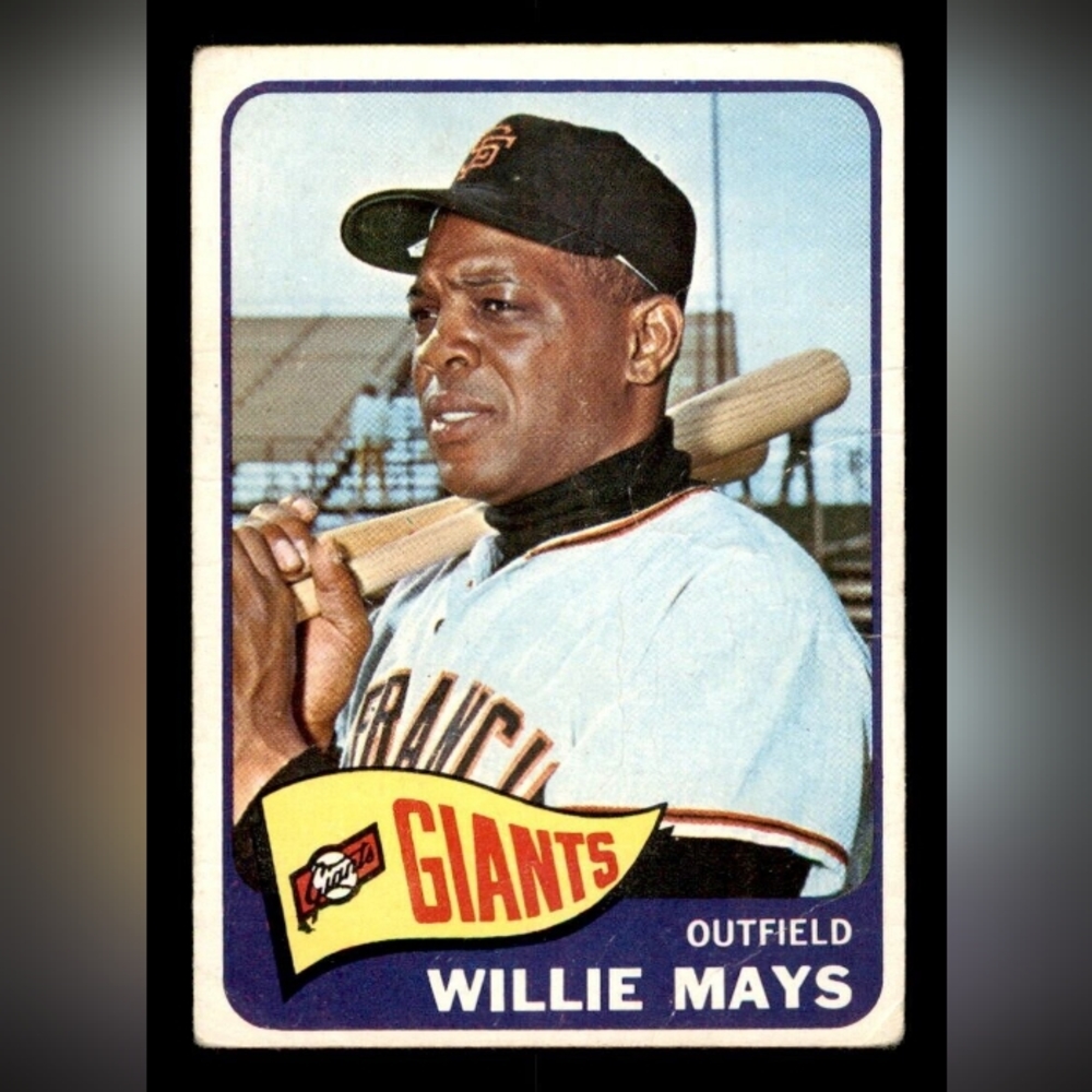 1965 Topps Willie Mays #250